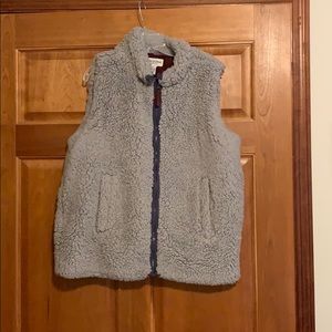 Gray vest